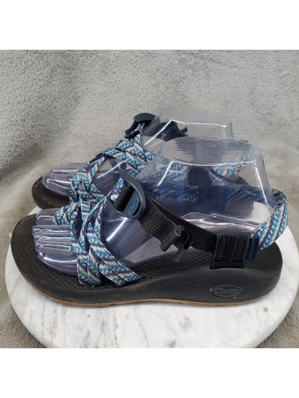 Chaco Shoes Womens Size 7 Blue Synthetic Z/Cloud X2 Pivot Sandals *Read*